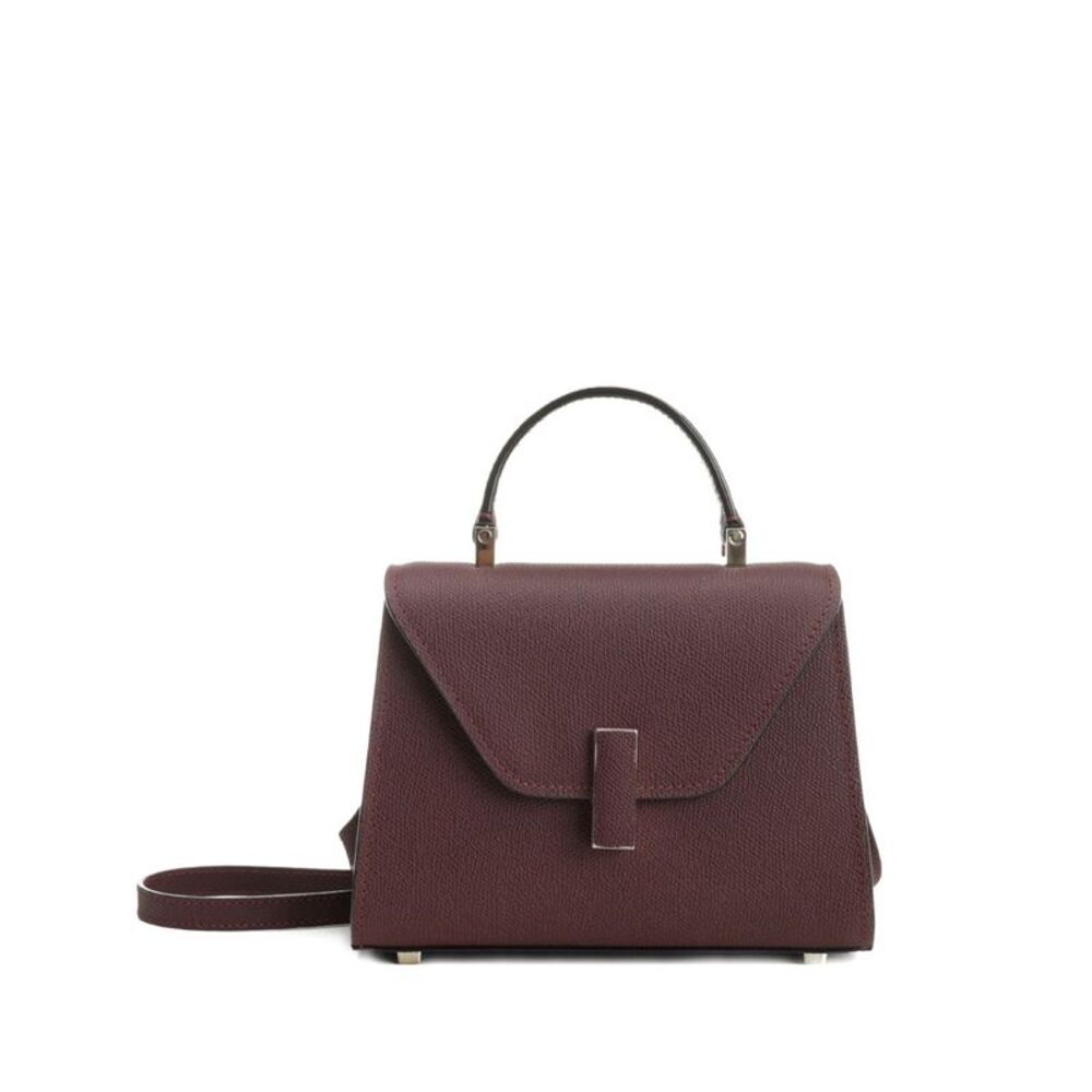 Valextra Women Iside Micro Leather Handbag